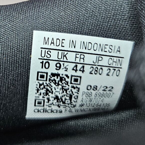 ADIDAS PREDATOR ACCURACY .4 IN SALA GW7074 Core Black Soccer Shoe Men's Size 10 - Picture 7 of 7